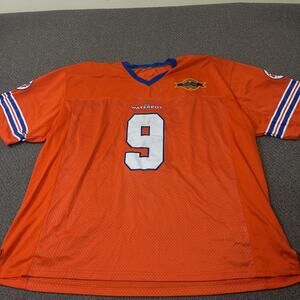 Mud Dogs Jersey Mens 2XL? Orange NCAA Football Bourbon Bowl Waterboy 90s no tags